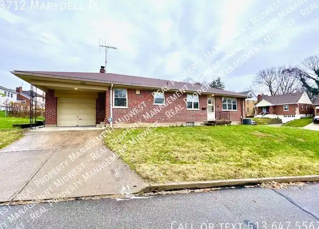Property at 3712 Marydell Pl, Cincinnati, OH, 45211, 3 beds, 2 baths, [object Object]