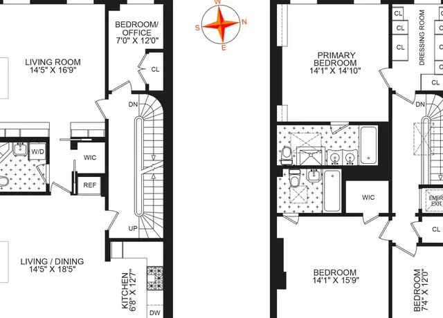 Property at 176 Sullivan St Unit UPPER DUP, New York, NY, 10012, 4 beds, 3 baths, [object Object]