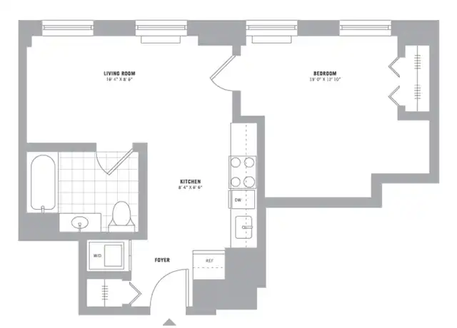Property at 210 Main St Unit 210-303, Hackensack, NJ, 07602, 2 beds, 2 baths, [object Object]