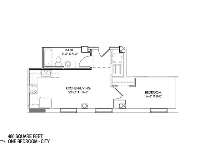 Property at 101 W 11th St Unit 1101, Kansas City, MO, 64105, 1 bed, 1 bath, [object Object]
