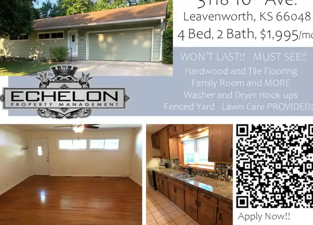 Property at 3118 10th Ave, Leavenworth, KS, 66048, 4 beds, 2 baths, [object Object]