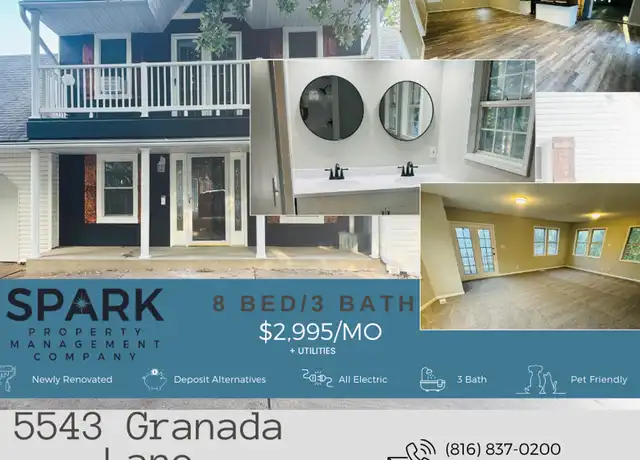 Property at 5543 Granada Ln, Mission, KS, 66205, 8 beds, 3 baths, [object Object]