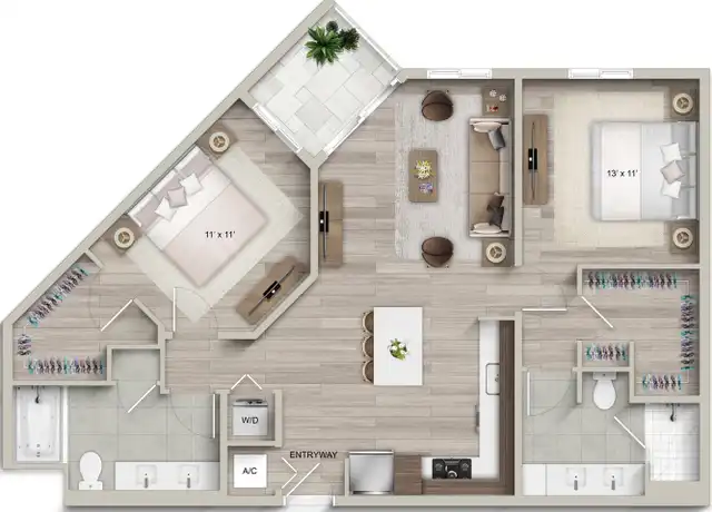 Property at 8570 W 40th Ave Unit 8540-F449, Hialeah, FL, 33018, 1 bed, 1 bath, [object Object]