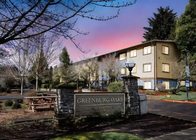 Property at Greenburg Oaks Apartments - 11905 SW 91st Ave, Tigard, OR, 97223, 2 beds, 1 bath, [object Object]