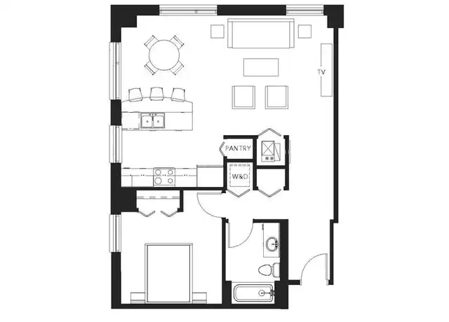 Property at 1 Uptown Cir Unit 308, Normal, IL, 61761, 1 bed, 1 bath, [object Object]