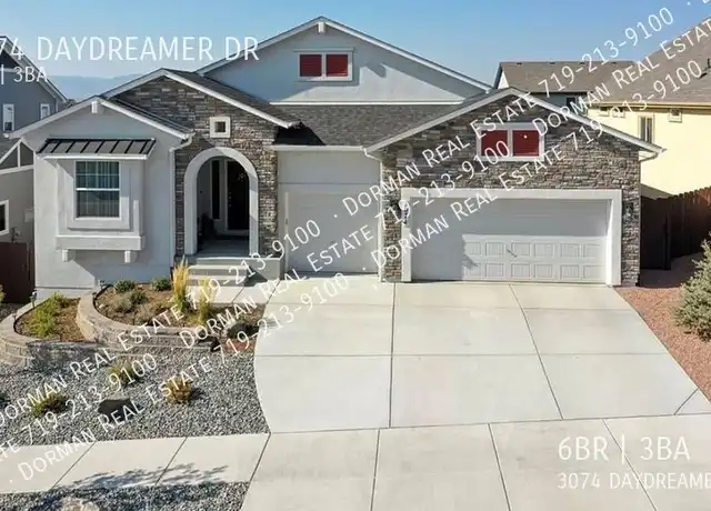 Property at 3074 Daydreamer Dr, Colorado Springs, CO, 80908, 6 beds, 3 baths, [object Object]