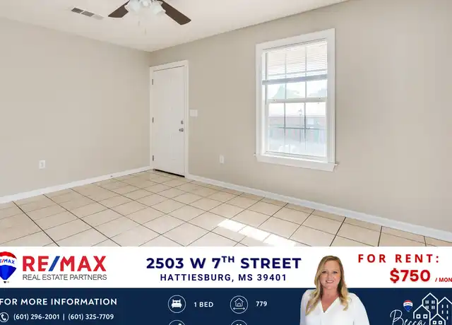 Property at 2503 W 7th St Unit 12, Hattiesburg, MS, 39401, 1 bed, 1 bath, [object Object]