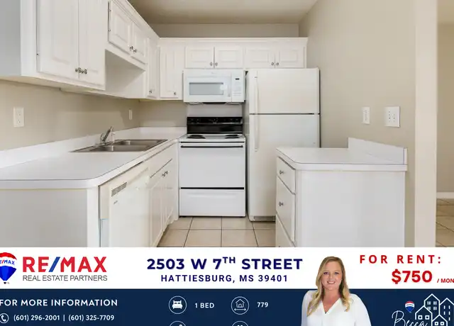 Property at 2503 W 7th St Unit 12, Hattiesburg, MS, 39401, 1 bed, 1 bath, [object Object]