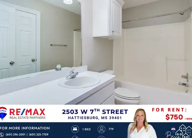 Property at 2503 W 7th St Unit 12, Hattiesburg, MS, 39401, 1 bed, 1 bath, [object Object]