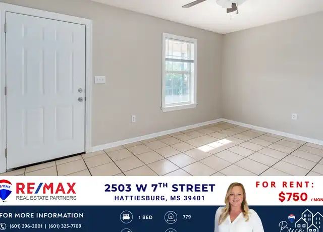 Property at 2503 W 7th St Unit 12, Hattiesburg, MS, 39401, 1 bed, 1 bath, [object Object]