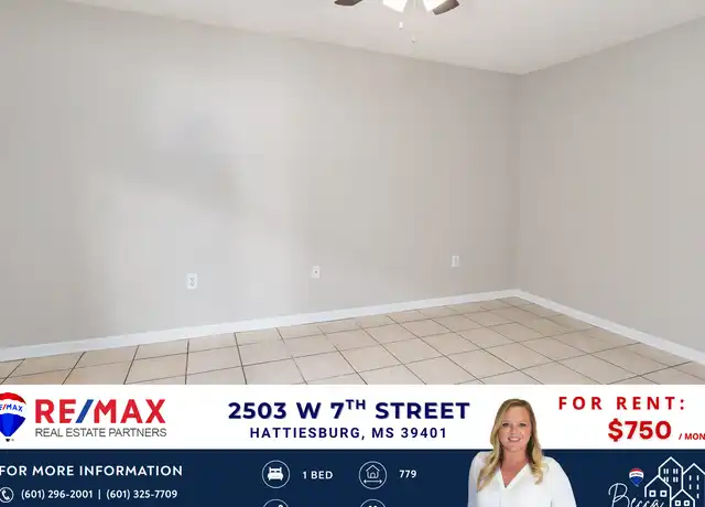 Property at 2503 W 7th St Unit 12, Hattiesburg, MS, 39401, 1 bed, 1 bath, [object Object]