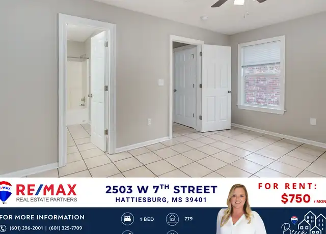 Property at 2503 W 7th St Unit 12, Hattiesburg, MS, 39401, 1 bed, 1 bath, [object Object]
