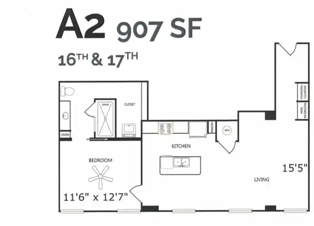 Property at 1900 Pacific Ave Unit 1705, Dallas, TX, 75201, 1 bed, 1 bath, [object Object]