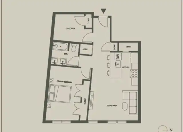 Property at 40 Soldiers Field Pl Unit 206, Brighton, MA, 02135, 1 bed, 1 bath, [object Object]