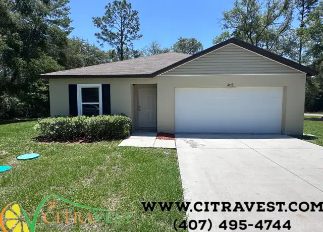 Property at 8605 N Sandree Dr, Citrus Springs, FL, 34434, 4 beds, 2 baths, [object Object]