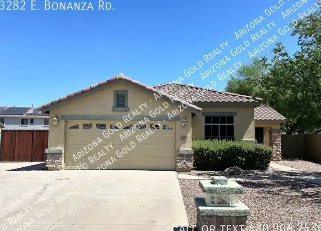 Property at 3282 E Bonanza Rd, Gilbert, AZ, 85297, 4 beds, 2 baths, [object Object]