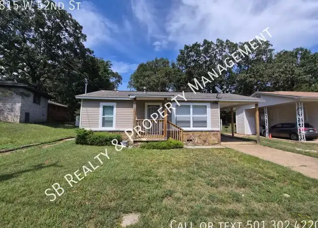 Property at 815 W 52nd St, North Little Rock, AR, 72118, 3 beds, 1.5 baths, [object Object]