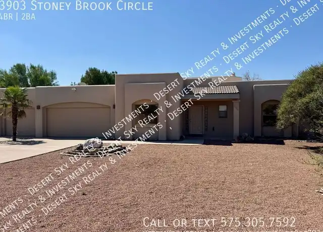 Property at 3903 Stoney Brook Cir, Las Cruces, NM, 88005, 4 beds, 2 baths, [object Object]