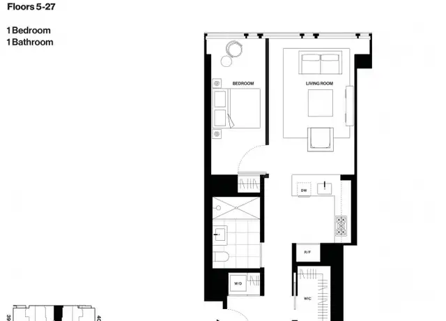 Property at 685 1st Ave Unit 7-J, New York, NY, 10016, 1 bed, 1 bath, [object Object]