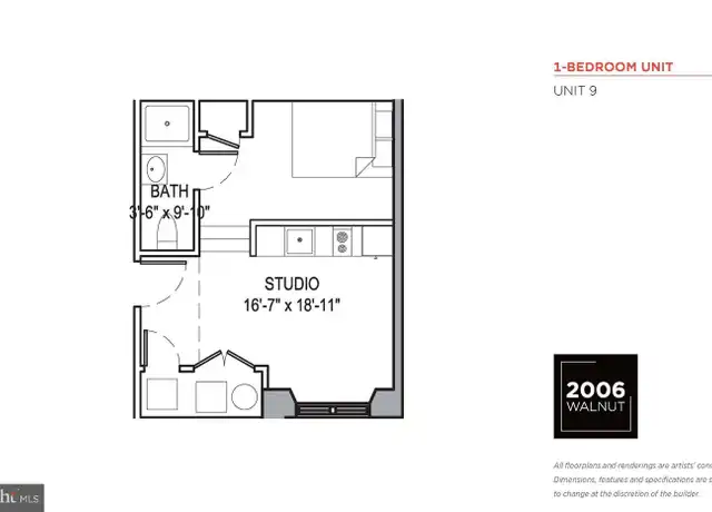 Property at 2006 Walnut St Unit 09, Philadelphia, PA, 19103, 0 beds, 1 bath, [object Object]