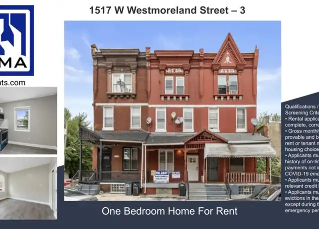 Property at 1517 W Westmoreland St Unit 3, Philadelphia, PA, 19140, 1 bed, 1 bath, [object Object]