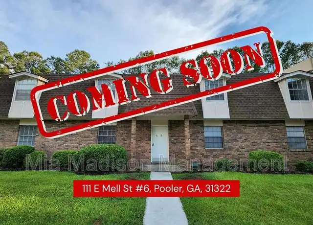 Property at 111 E Mell St Unit 6, Pooler, GA, 31322, 2 beds, 1 bath, [object Object]