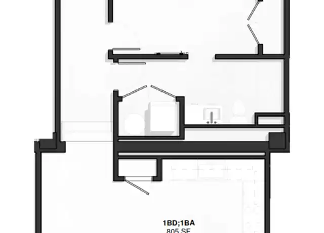 Property at 3130 Gillham Rd Unit 112, Kansas City, MO, 64109, 1 bed, 1 bath, [object Object]