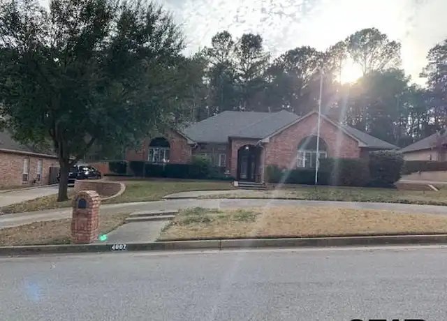 Property at 4007 Lazy Creek Dr, Tyler, TX, 75707, 4 beds, 3 baths, [object Object]