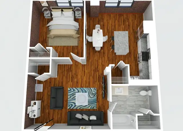 Property at 116 N 5th St Unit 401, Burlington, IA, 52601, 1 bed, 1 bath, [object Object]