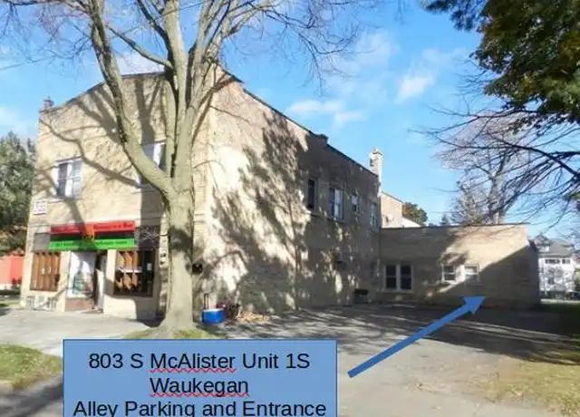 Property at 803 S McAlister Ave, Waukegan, IL, 60085, 1 bed, 1 bath, [object Object]