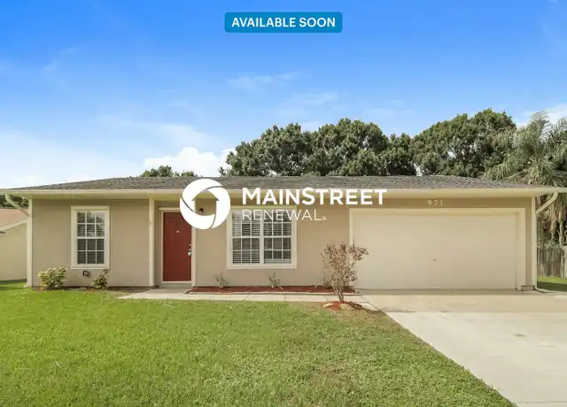 Property at 971 Fairhaven St NE, Palm Bay, FL, 32907, 3 beds, 2 baths, [object Object]