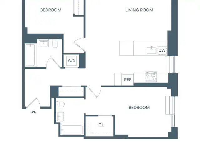 Property at 405 W 206th St Unit 1007E, New York, NY, 10034, 2 beds, 2 baths, [object Object]