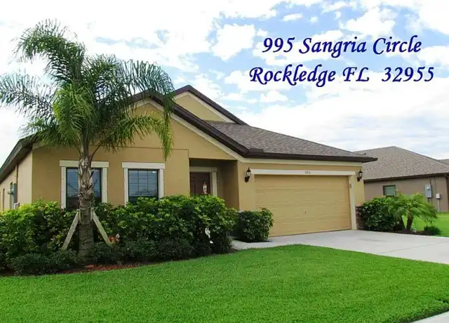 Property at 995 Sangria Cir, Rockledge, FL, 32955, 3 beds, 2 baths, [object Object]