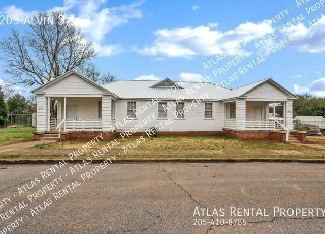 Property at 205 Alvin St Unit A, Talladega, AL, 35160, 2 beds, 1 bath, [object Object]