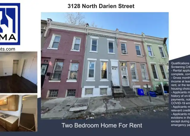 Property at 3128 N Darien St, Philadelphia, PA, 19133, 2 beds, 1 bath, [object Object]