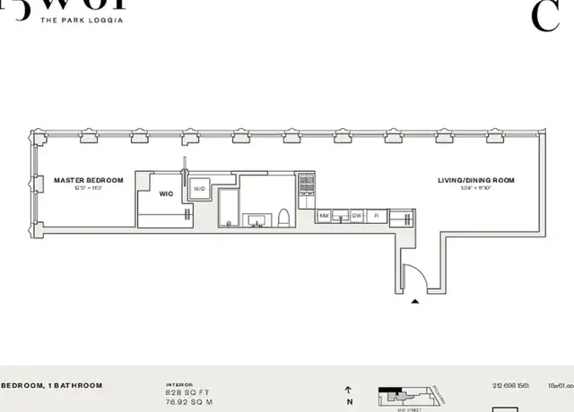 Property at 15 W 61st St Unit 22C, New York, NY, 10023, 1 bed, 1 bath, [object Object]