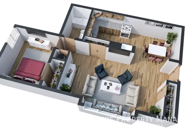Property at 225 Ash St Unit 13, Carlisle, IA, 50047, 1 bed, 1 bath, [object Object]