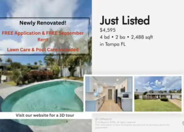 Property at 8718 Thornwood Ln, Tampa, FL, 33615, 4 beds, 2 baths, [object Object]