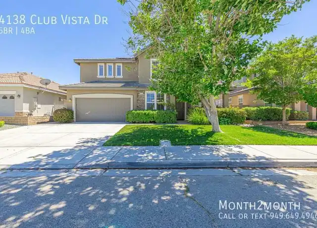 Property at 4138 Club Vista Dr, Palmdale, CA, 93551, 5 beds, 4 baths, [object Object]