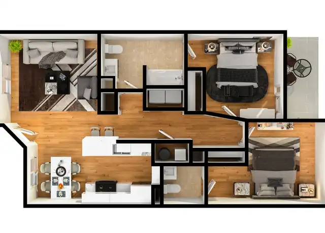 Property at Crosswinds East - 2130 Silicon Ave Bldg A-O, Lawrence, KS, 66046, 2 beds, 1.5 baths, [object Object]