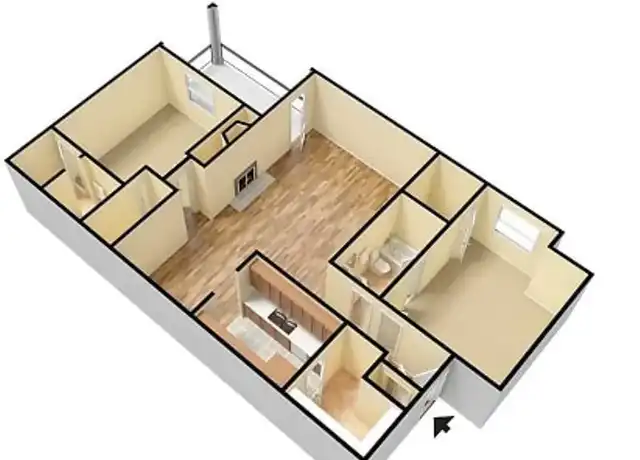 Property at Ashland Pines Apartments - 1247 Adcox Rd, Stone Mountain, GA, 30088, 1 bed, 1 bath, [object Object]