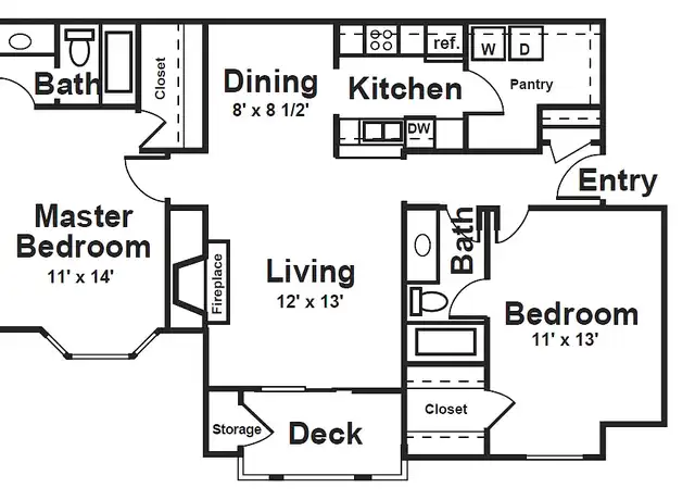 Property at Ashland Pines Apartments - 1247 Adcox Rd, Stone Mountain, GA, 30088, 1-2 bed, 1-2 bath, [object Object]