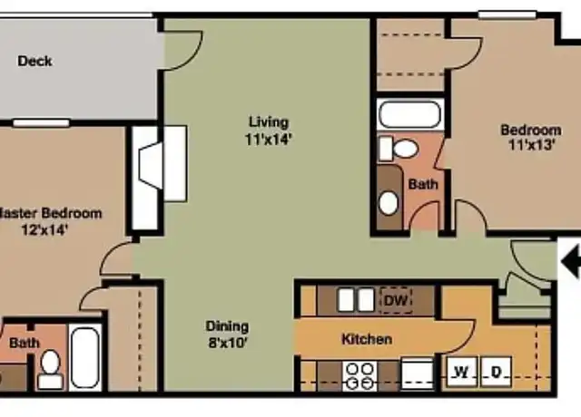 Property at Ashland Pines Apartments - 1247 Adcox Rd, Stone Mountain, GA, 30088, 1-2 bed, 1-2 bath, [object Object]
