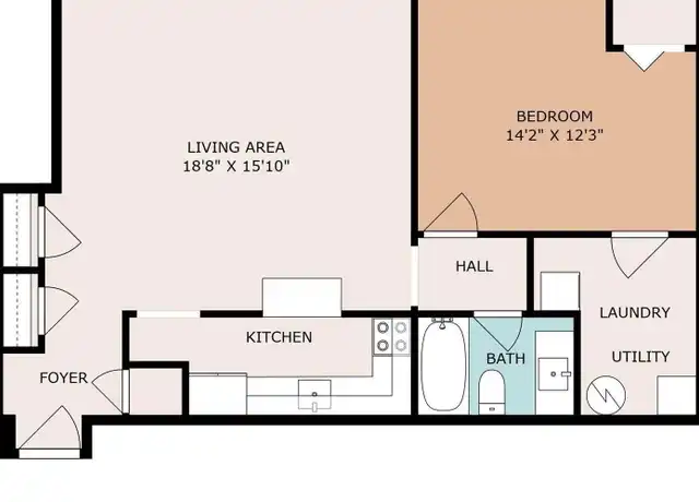 Property at 434 Lawrence St, Perth Amboy, NJ, 08861, 1 bed, 1 bath, [object Object]