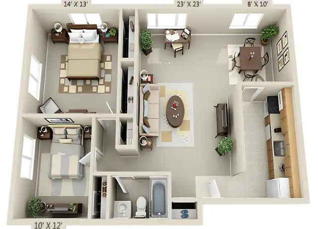 Property at 100 Greystone Ln Unit 7, Rochester, NY, 14618, 2 beds, 1 bath, [object Object]