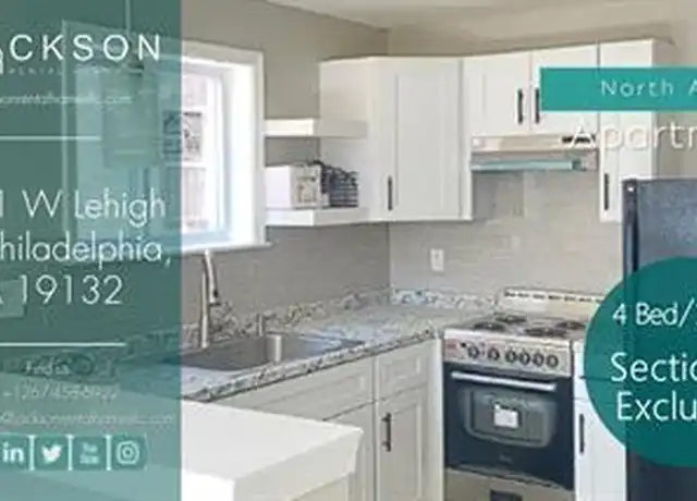 Property at 2721 W Lehigh Ave, Philadelphia, PA, 19132, 4 beds, 1 bath, [object Object]