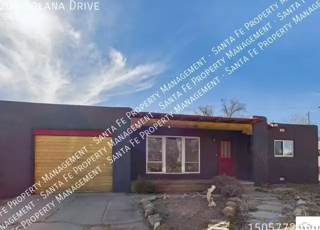Property at 204 Solana Dr, Santa Fe, NM, 87501, 3 beds, 2 baths, [object Object]
