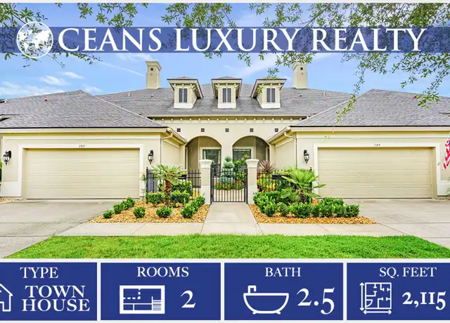 Property at 787 Cobblestone Way, Ormond Beach, FL, 32174, 2 beds, 2.5 baths, [object Object]