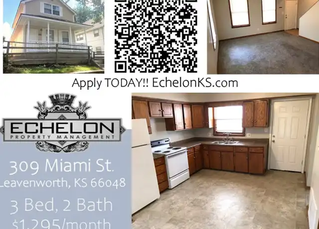 Property at 309 Miami St, Leavenworth, KS, 66048, 3 beds, 2 baths, [object Object]