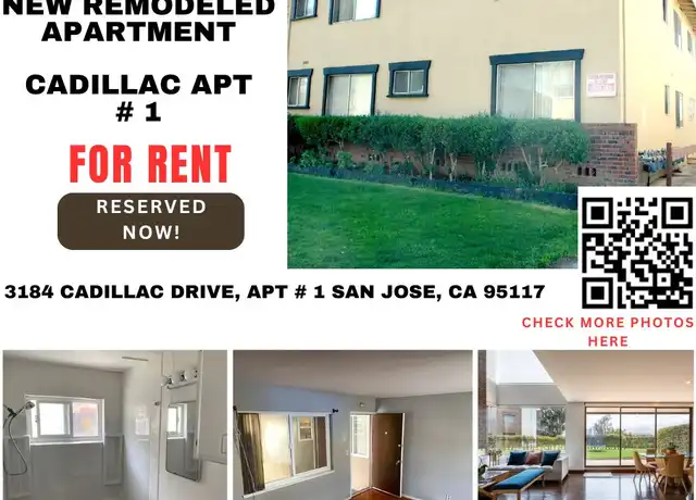 Property at 3184 Cadillac Dr Unit 1, San Jose, CA, 95117, 1 bed, 1 bath, [object Object]